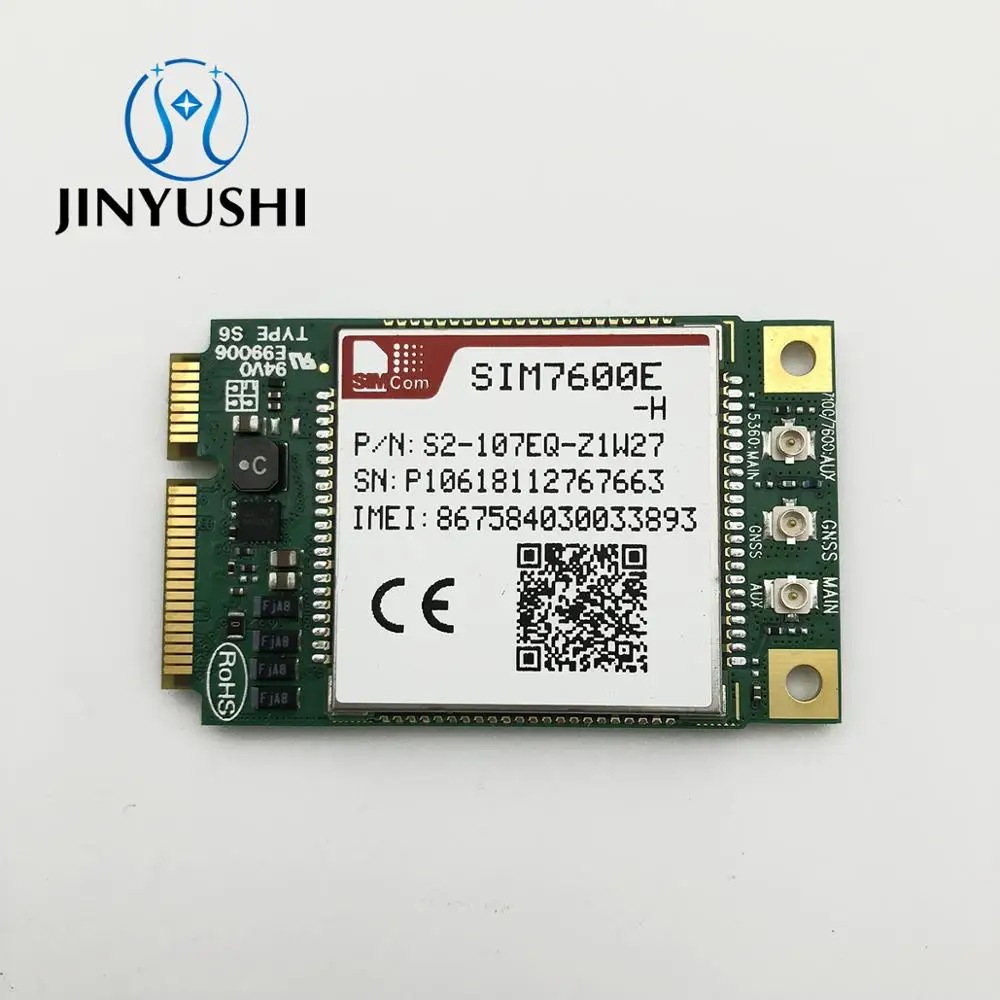 SIMCOM SIM7600E-H Mini Pcie SIM7600X-H with AT Command Newest Firmware datasheet hardware design pinout for raspberry pi