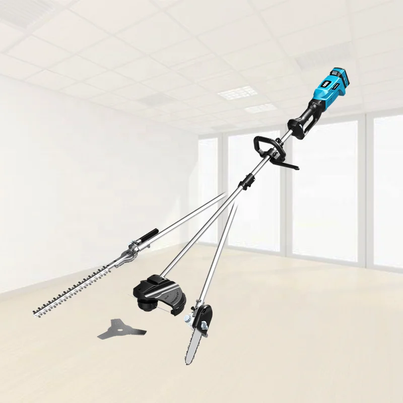 
18V li-ion/lithium battery Brushless 4 in 1 Pole Chain saw Hedge trimmer Grass trimmer Brush cutter 4IN1-B0118-2T 
