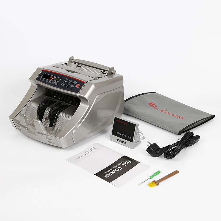 Portable Cash Counting Machine  Banknote Counter Automatic  Money Counting Machine 2829