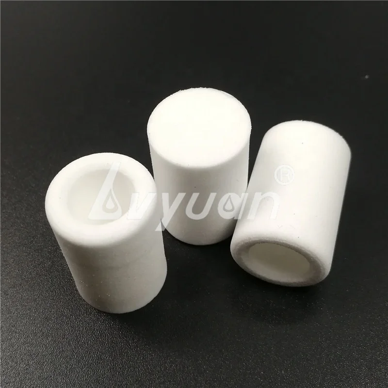 Self Sealing Porous PE Plug Plastic Liquid Stopping Valve for Suction Canister Filter
