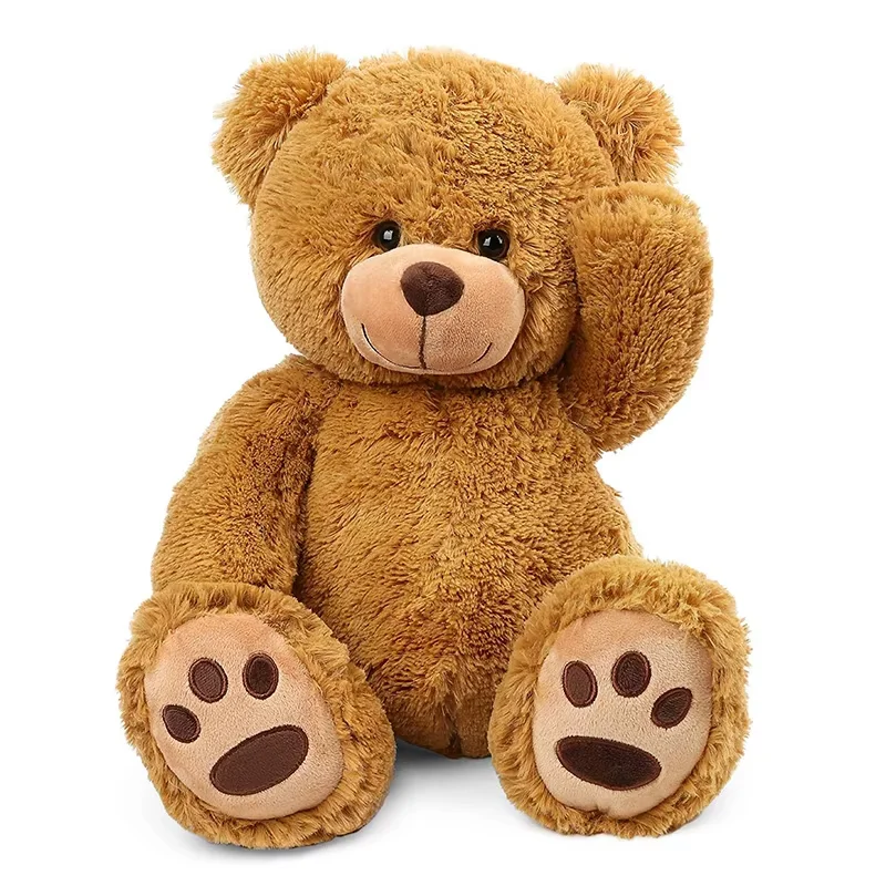 2024 New Hot Sale Custom Logo Color Plush Toy Teddi Bear Cheap Stuffed Animal T Shirt Clothes Graduation Teddy Bear For Gift