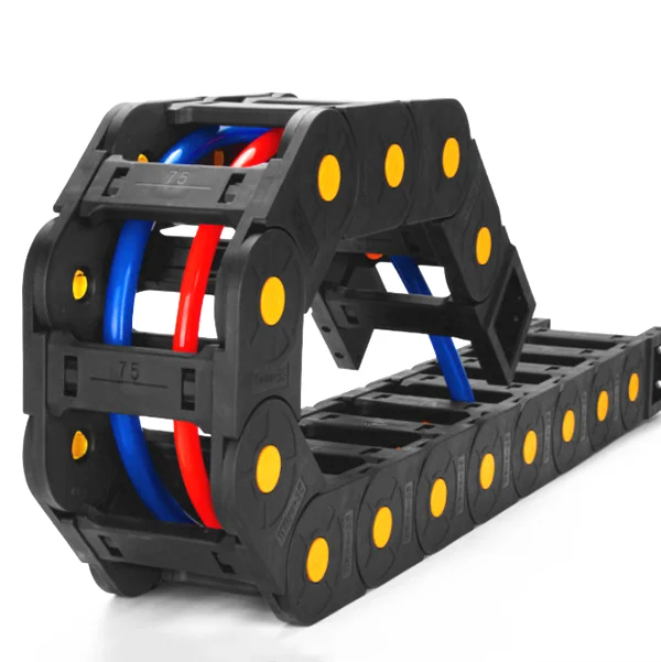 H30 30*38 мм, нейлоновый PA66 тип моста, пластиковая кабельная цепь для станка с ЧПУ