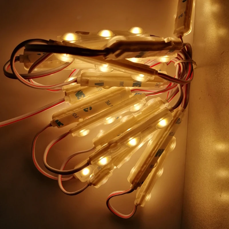 ip68 SMD 5730 signage module 3 led injection modules lighting box lens modul