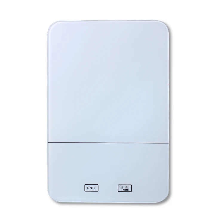 Умные многофункциональные электронные цифровые кухонные весы из закаленного стекла с сенсорным экраном и водонепроницаемым весом 5 кг