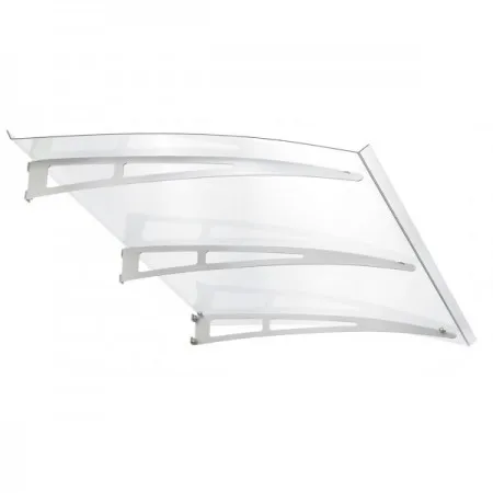 PA series window awning PC  door awning  80x120cm modern glass cover front door outdoor patio canopy