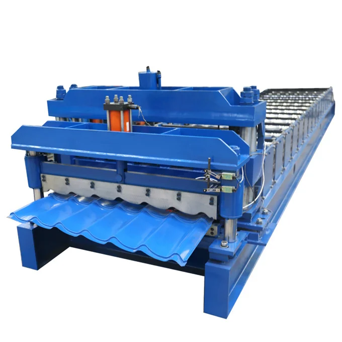 glazed tile roll forming machine metal roofing tiles making machine for building material machinery