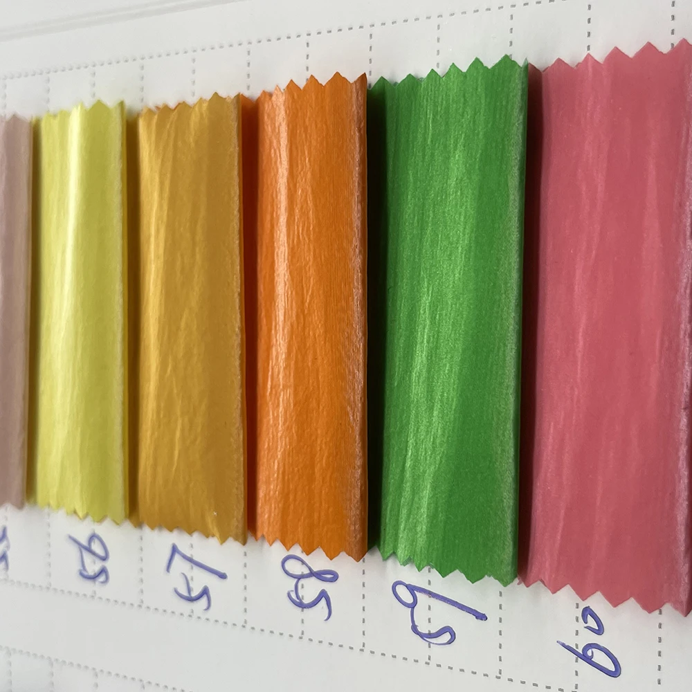 high quality golden bronzed fabric for raincoat nylon fabric taffeta waterproof downproof puffer jacket