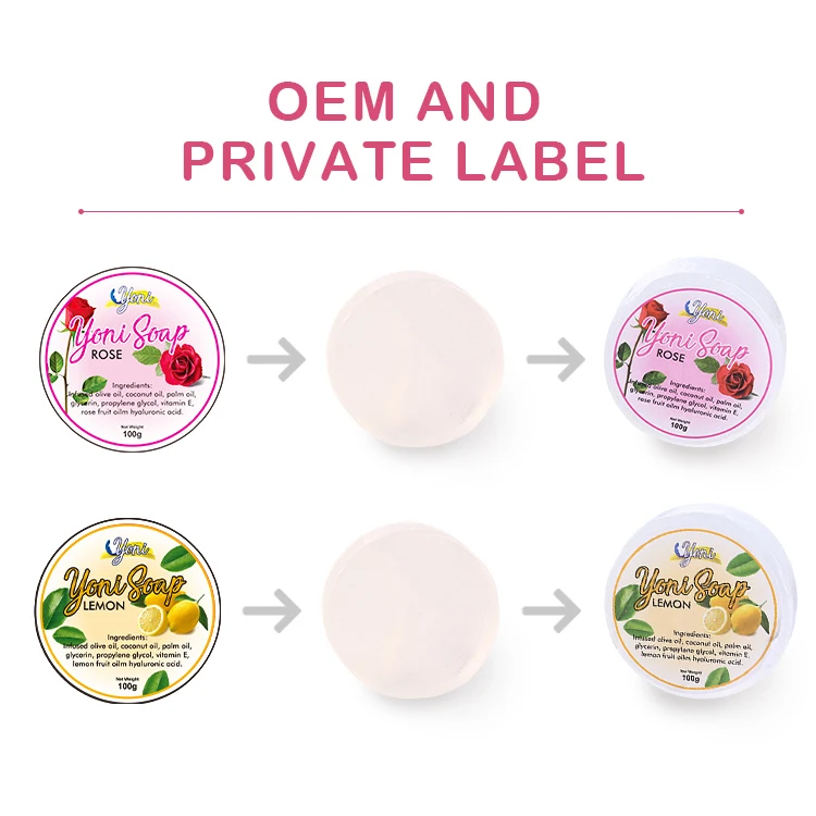 Hot Selling Organic Handmade Yoni Soap Feminine Hygiene Natural With Essential Oil For Female Yoni Soap