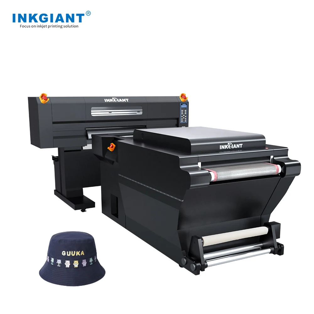 INKGIANT high speed 60cm dtf printer with powder shaker I3200-A1 head 24 inch dtf printer