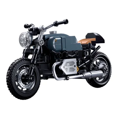 1132 R1250 MS SLUBAN мини большой ребенок распродажа старый маленький литой Электрический гоночный полицейский детский Радиоуправляемый конструктор Модель мотоцикла Игрушка