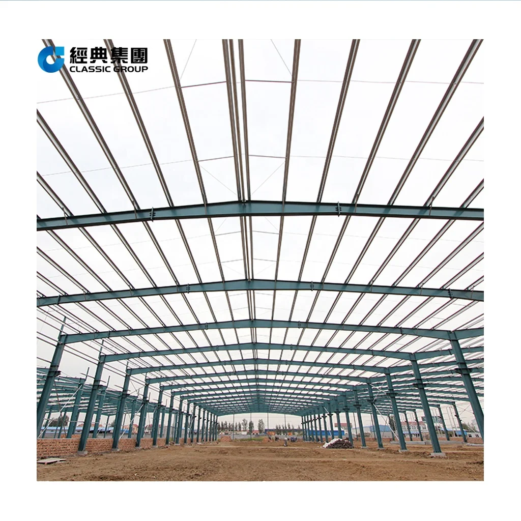 Steel Frame Metal Building Prefabricated Steel Structure Warehouse