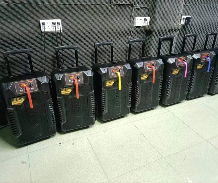 12 Inch Karaoke Speaker Wireless Woofer Speaker Mic Remote Control Color Led Outdoor Tws Party Trolley Speaker