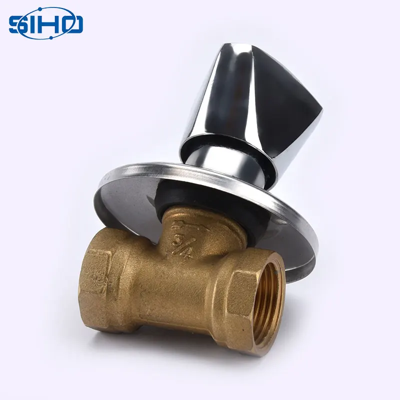
Stop Shut Off Valve/built-in Stop Valve Best Selling Brass with Female Thread Standard Built-in Valve Water Normal Temperature 