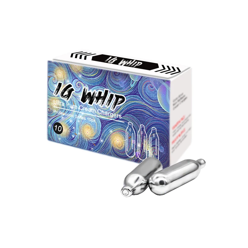 IG Whip Food Grade 8g Cream Canisters Whipped Cream Chargers