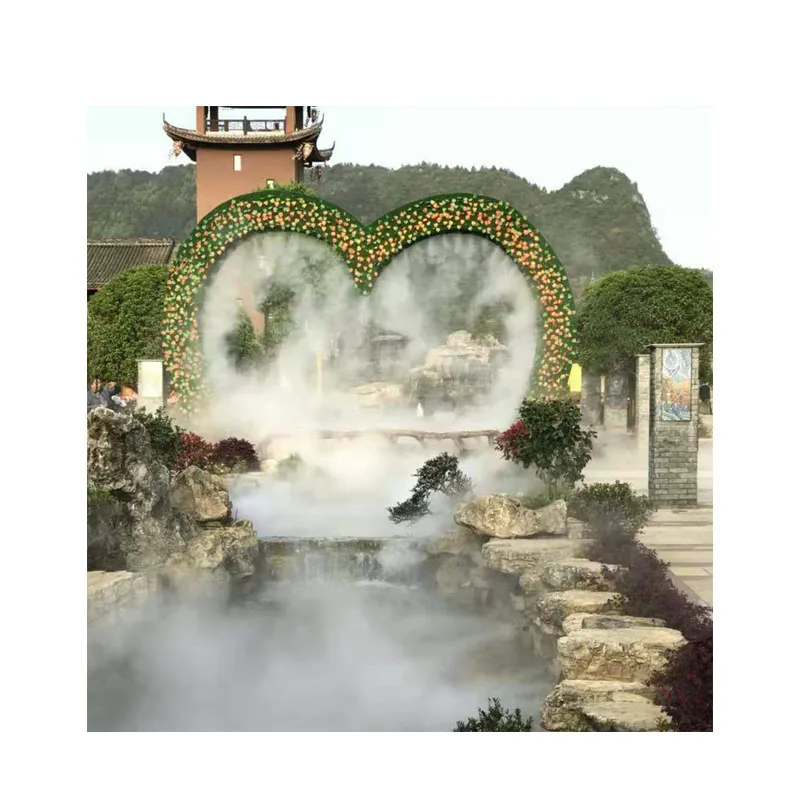 Intelligent High Pressure Micro Mist System Dust Reduction Artificial Landscape Industrial Humidifier