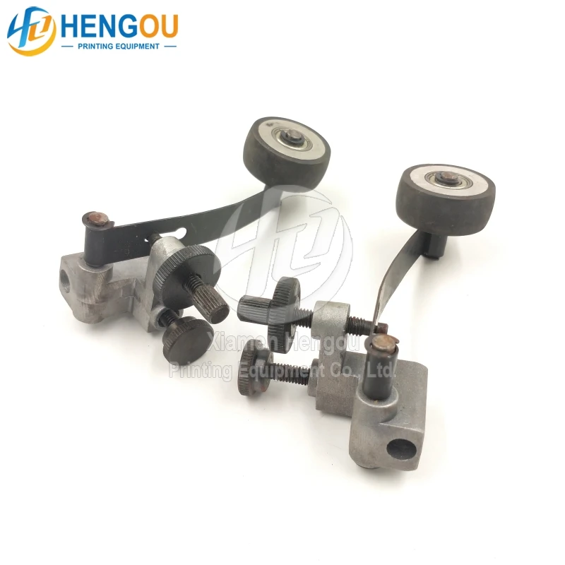 3 Pairs Free Shipping Parts KOMORI Feeder Wheel Install Hole 8mm Paper Pressing Assembly Spare for Komori