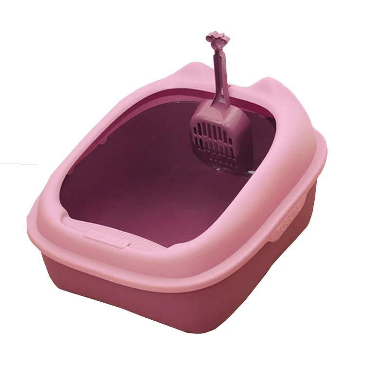Pet Products With Manufacturing Vendor Customized Service Cat Cleaning With Scoop Cat Litter Box