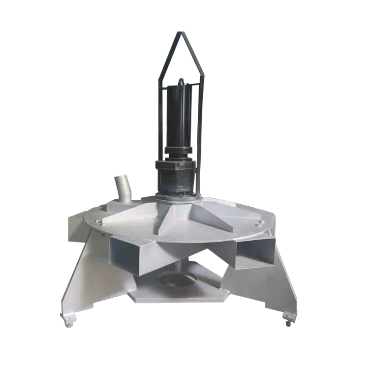 Nano Bubble Generator Wastewater Treatment Plant Centrifugal Submersible Aerator For Oxygen Filing