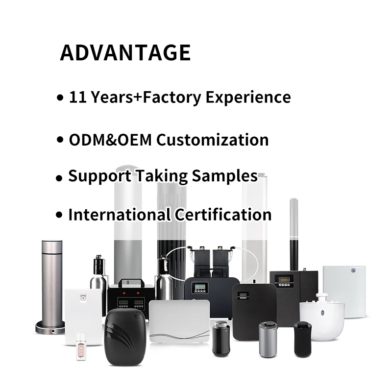 Wholesale Amos Air Freshener Humidifier Aroma Innovative Product Aromatic Nebulizer Car Aroma Oil Diffuser Machine