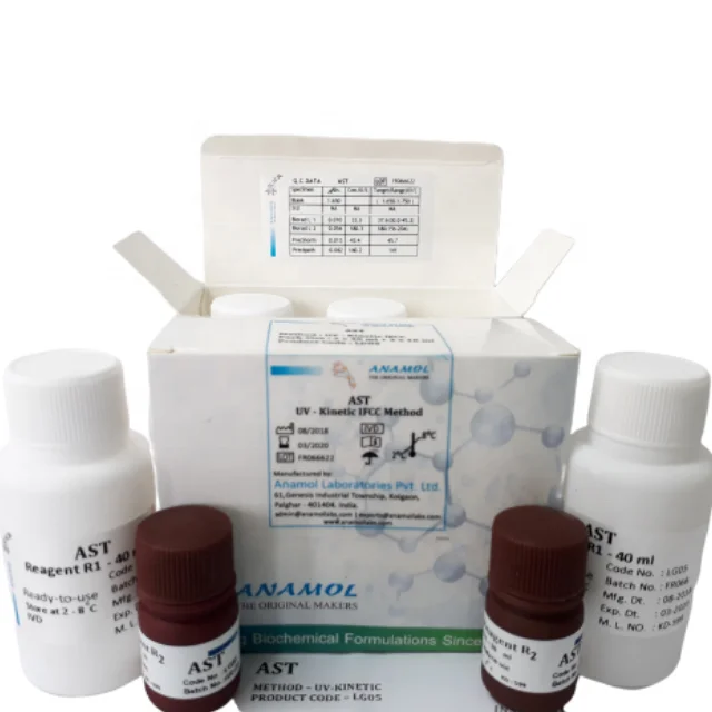 SGOT Test Kit Manufacturer | Clinical Biochemistry Reagent | SGOT (ASAT) Reagent