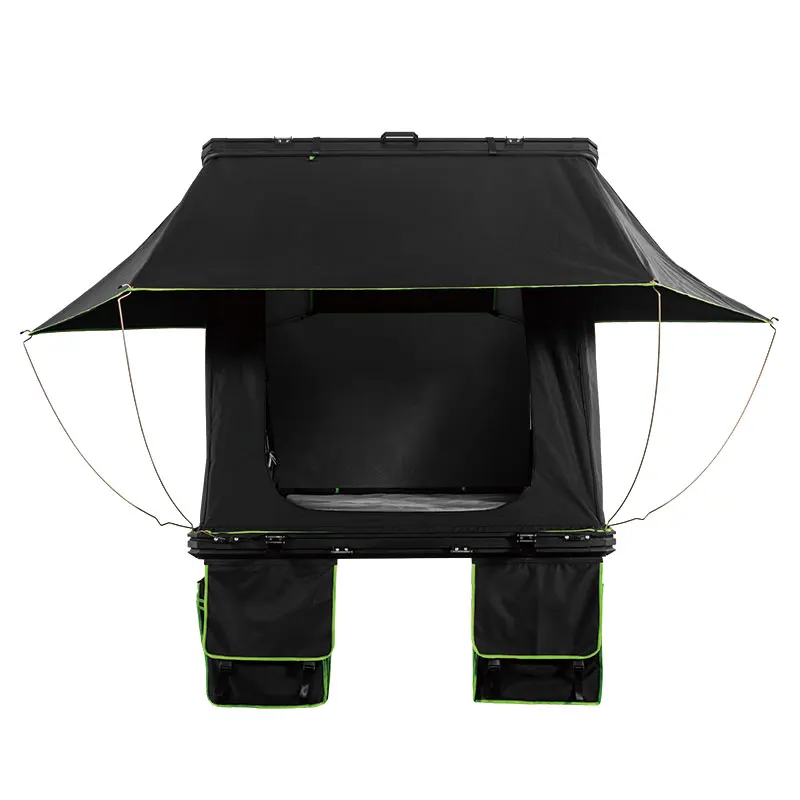 Pop up light weight hardtop shell rtt roof tent top hardshell aluminium triangle rooftop tent hard shell sunroof access