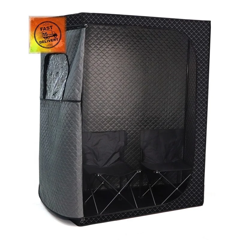 Full Size Portable Steam Sauna Tent Portable 1 Or 2 Person Comfortable Folding Sauna Room