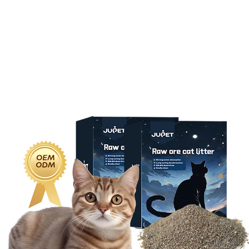 JUPET OEM/ODM, бентонитовая руда, кошачий наполнитель для домашних животных