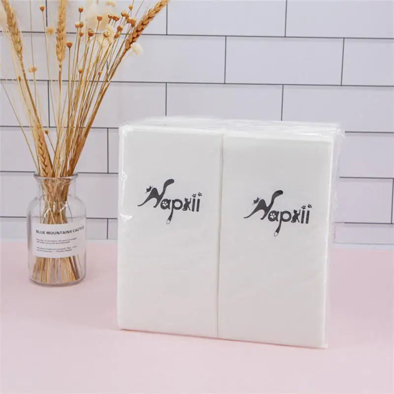 Wholesale Virgin Wood Pulp Decoupage Paper Printed Napkins Printed Paper Napkins