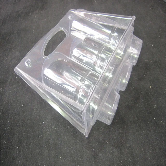 Transparent PVC clamshell cactus plastic blister packaging