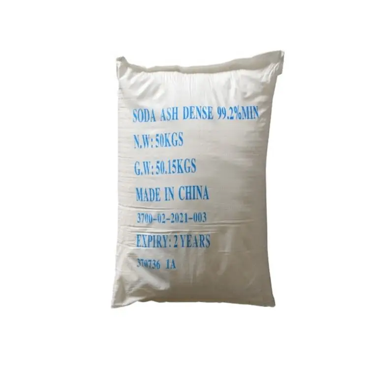 Factory Price  Supply 99.2% Industry Sodium Carbonate Soda Ash Light CAS: 497-19-8 Na2CO3 Soda Ash Dense