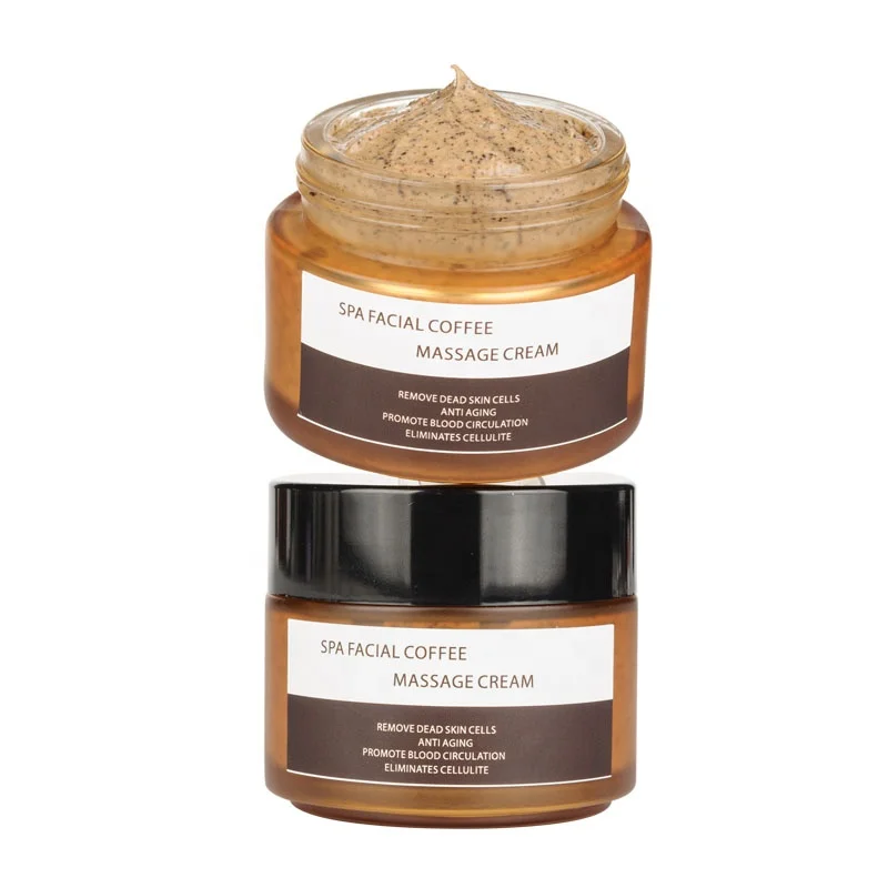 Wholesales Custom Face Body Cleansing Anti-cellulite Exfoliating Organic Coffee Scrub