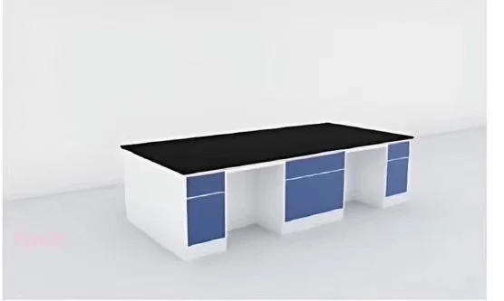 School Laboratory Table Resign Board Top Metal Lab Desk Design Lab Table for Students Dental Experiment Desk