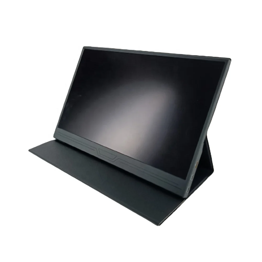 Aluminum alloy 1080P 60hz 45%NTSC 15.6 Inch Dual LCD Display Laptop Screen Extender For Laptop Mobile Phone Portable Monitor