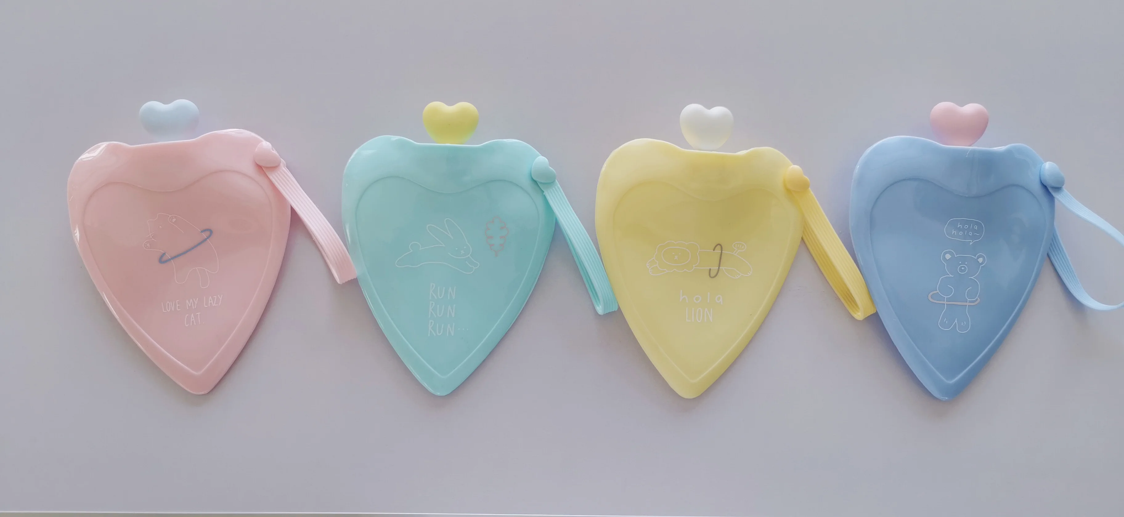heart-shaped New Sample   Pearly hot water bottle  cute Pattern Plastic Hot Water Bag