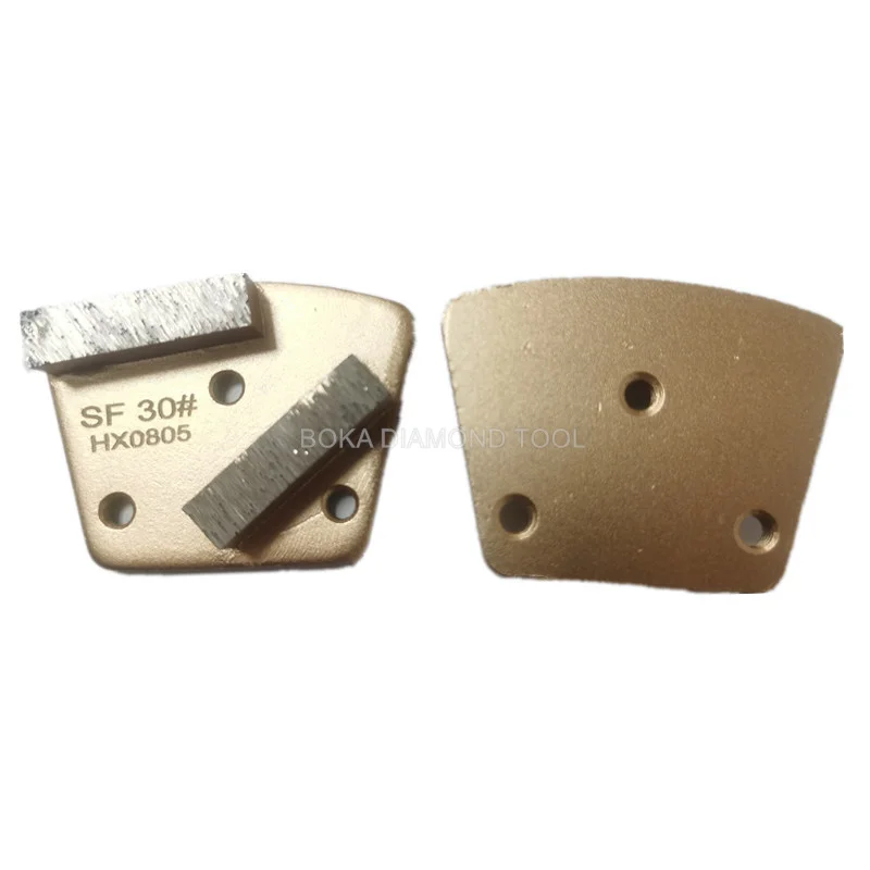 Grits 30# terrazzo quartz floor grinding discs for floor preparation concrete grinding shoes