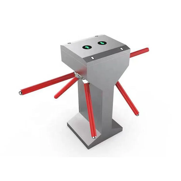 Dual Mechanism Entrance Security Turnstile Waterproof Tripod Turnstile Gate Automatic Tripod Turnstile Gate