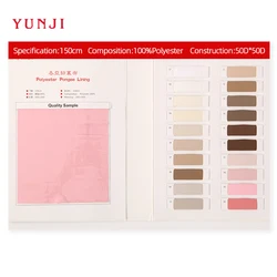 Chinese supplier high quality 100% recycled ripstop polyester pongee lining