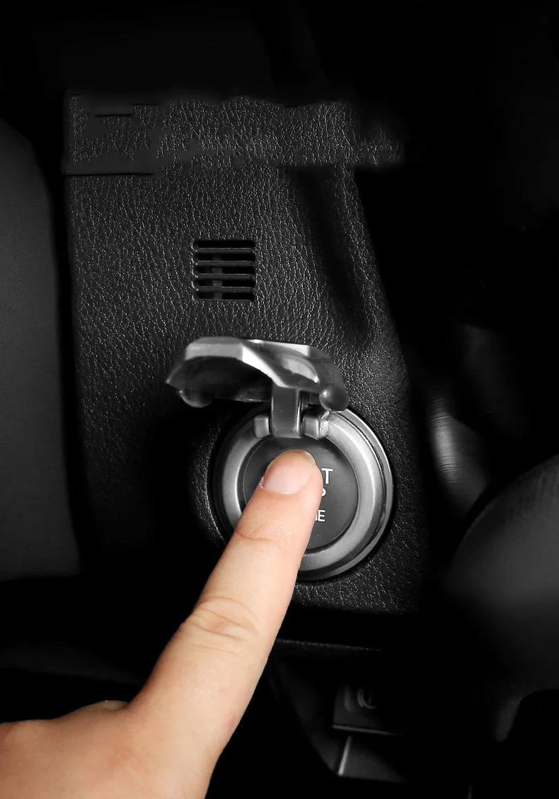 Car accessories car ignition switch decorative ring engine start stop switch button cover