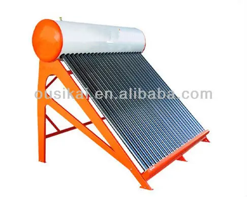 Color steel Non-pressure Solar Water Heating System 200L