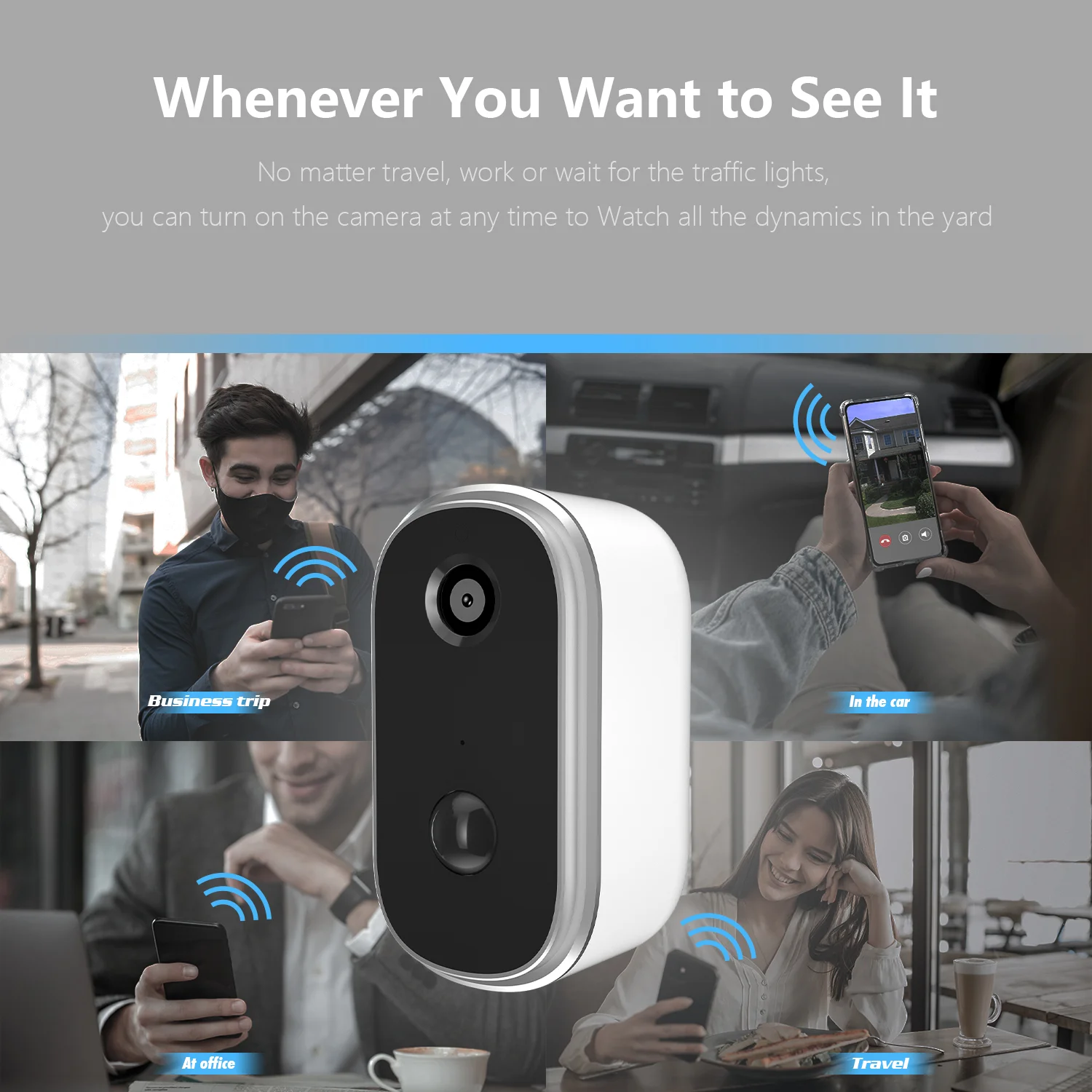 Радионяня беспроводной Wi-Fi мини-камера для домашней безопасности IP камера ночного видения двухстороннее аудио сигнализация Детские