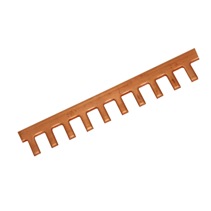 OEM/ODM High Performance Custom Size Earth Grounding Busbar System Solid Copper Electrical Bus Bar