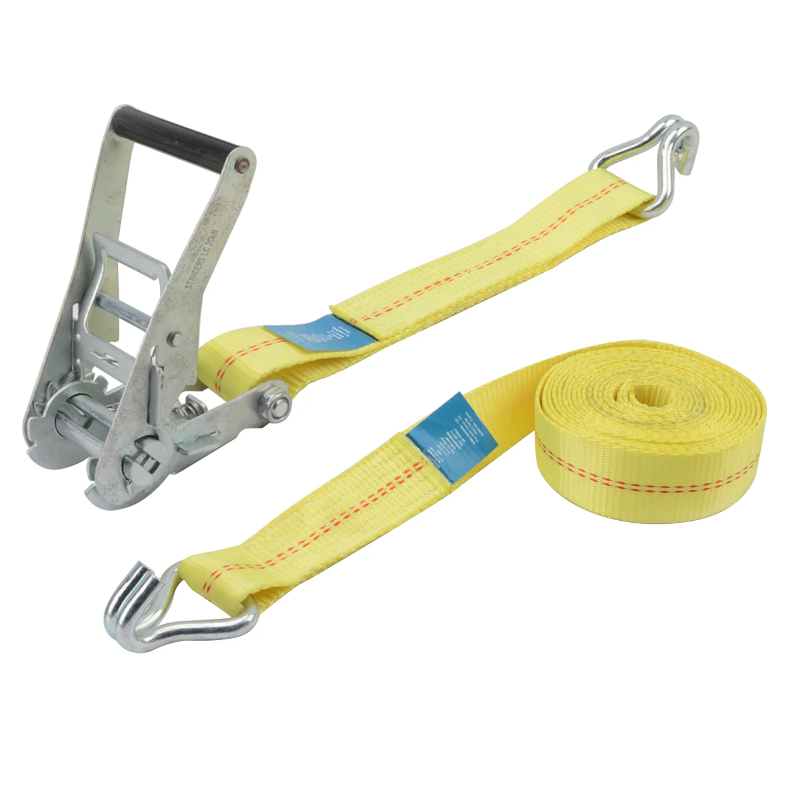 Heavy duty Plastic ratchet strap/Ratchet tie down/Lashing belt 5 tons