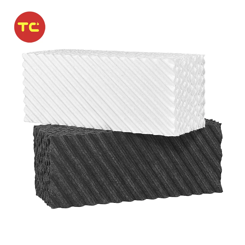 Customized Size Flame Retardant Macromolecule Polyester Fiber Material Humidifier Filter