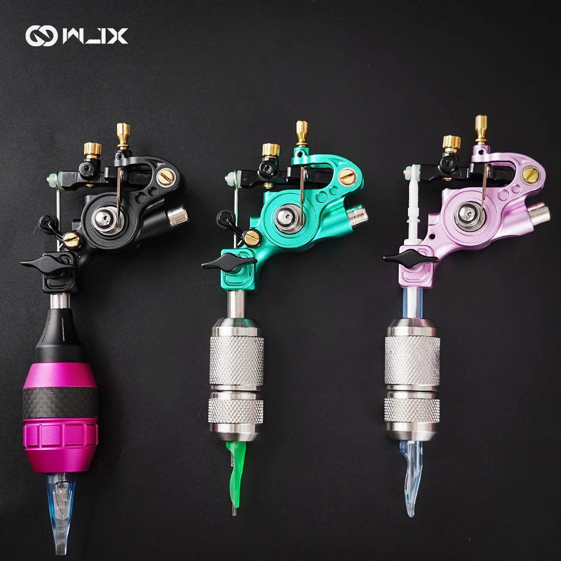 Dragonhawk WJX W500 поворотный мягкий жесткий Регулируемый профессиональный тату-машинка пистолет 3 вида