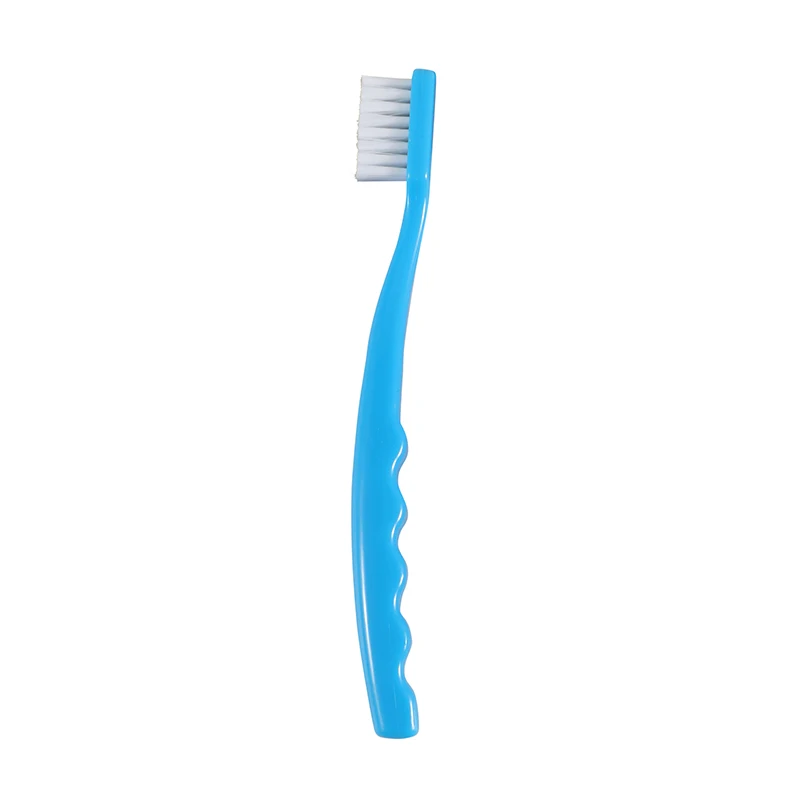 Soft Nylon Bristle Monochrome Brush Handle Non-slip Kids Children Toothbrush
