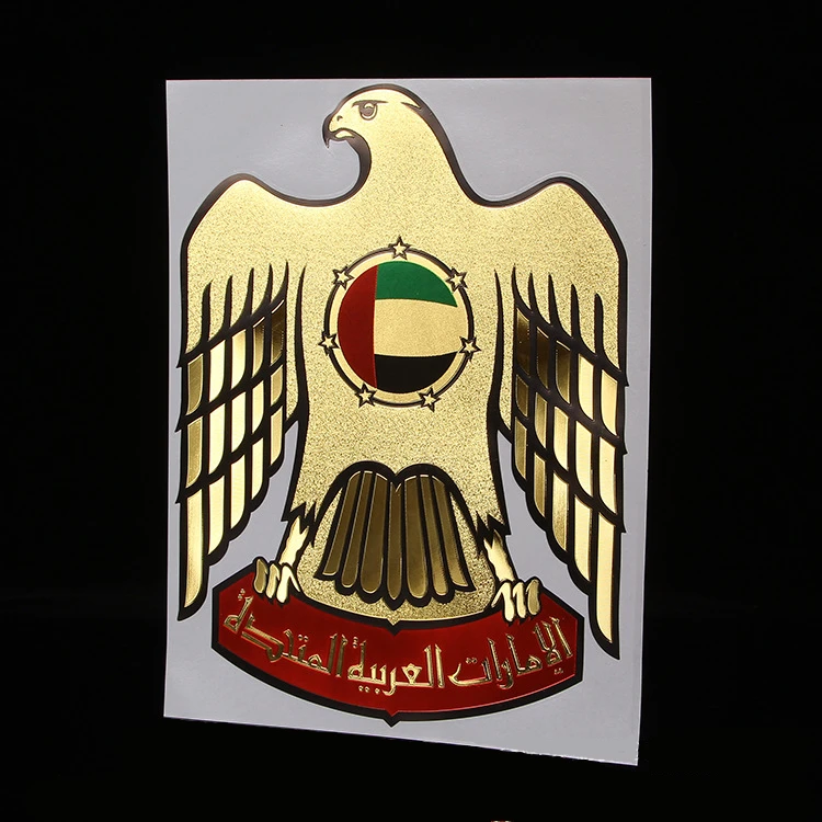 
High quality stickers label glossy electroplating sticker custom die cut stickers cheap price 