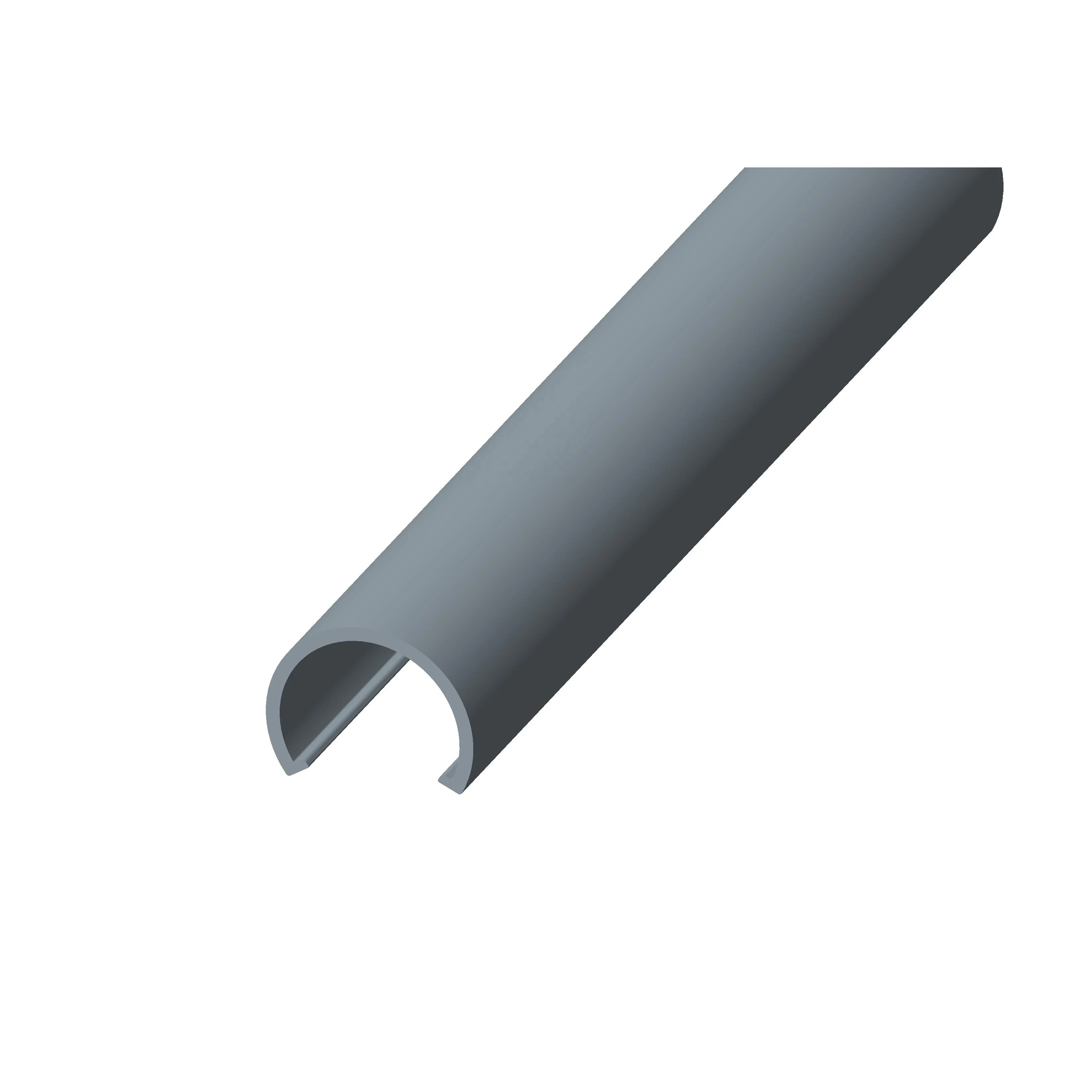 P28-16 PVC industrial C shape 28mm pipe protective cover