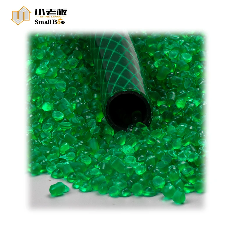 Sample No Smell High Quality Raw Material Flexible Tubes PVC soft crystal granules PVC pellets PVC Granules Compound