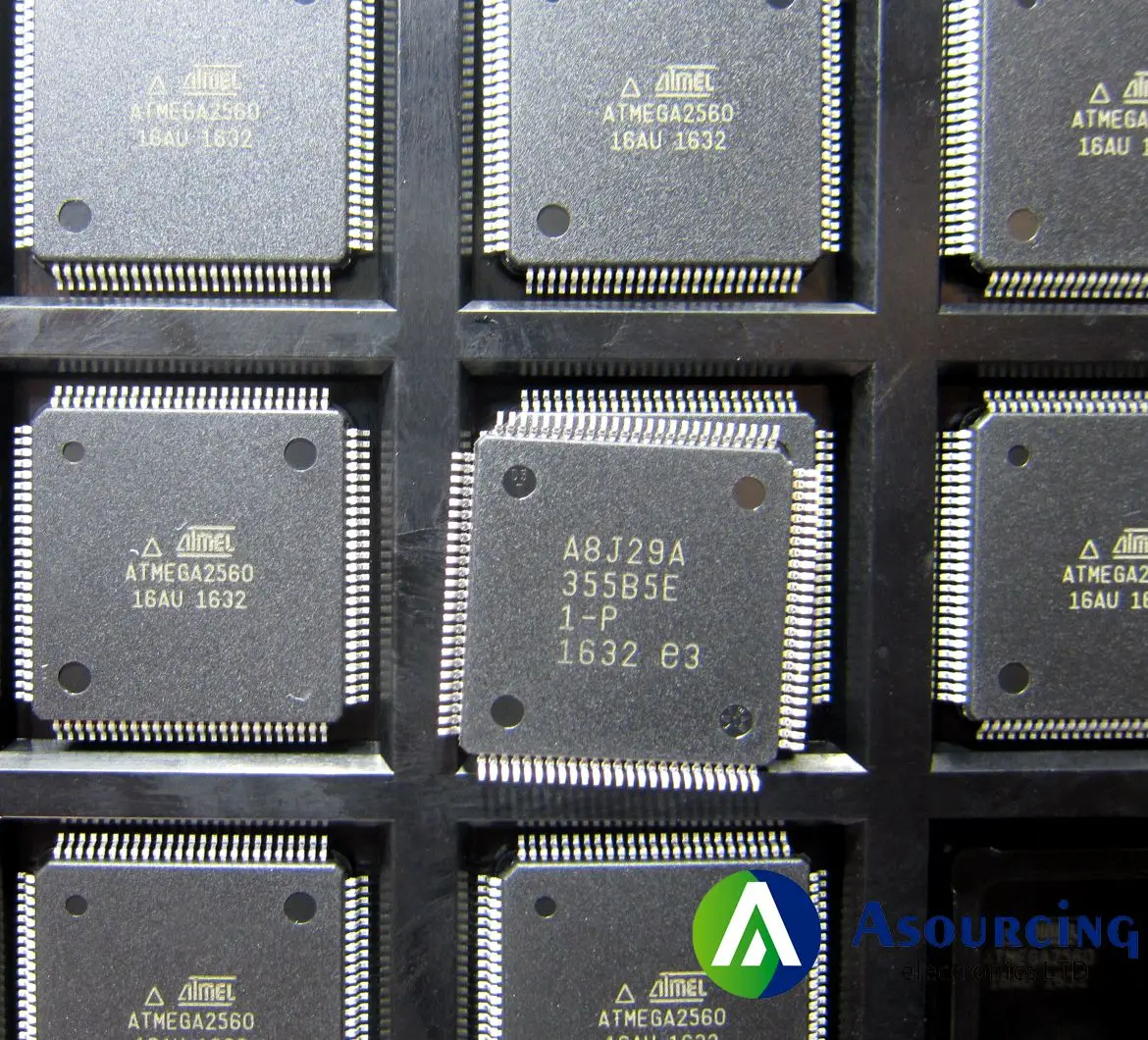 high quality ic chip ATMEGA2560-16AU 8-bit microcontroller mcu Integrated Circuits ATMEGA2560-16AU