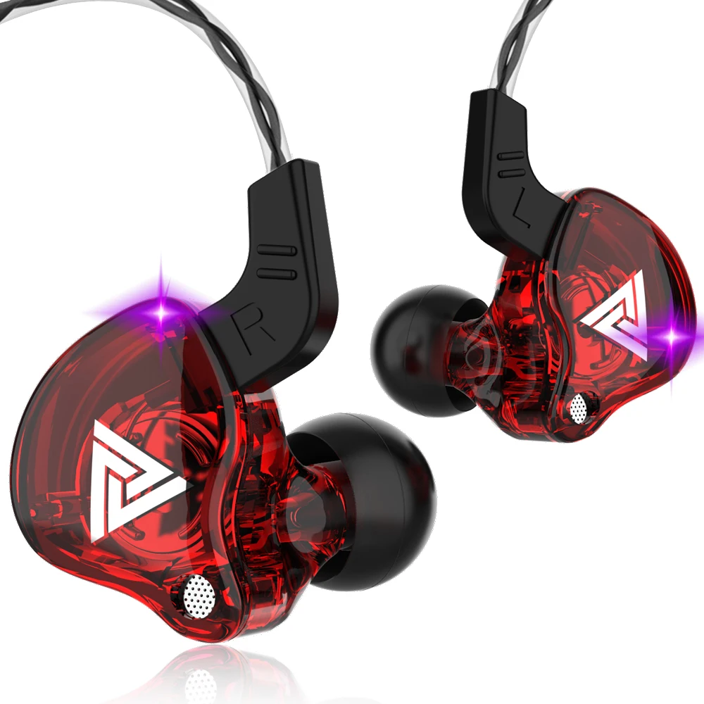  HiFi QKZ AK6 музыкальные наушники-вкладыши с шумоподавлением спортивные наушники для бега HD